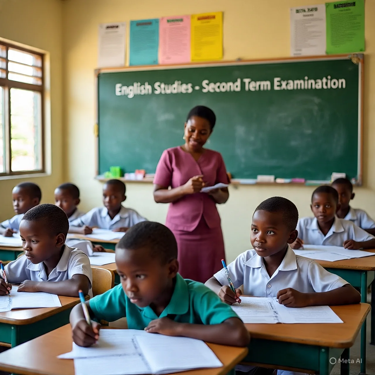 Primary 1 English Studies Second Term Examination Questions | Lessonshabitat